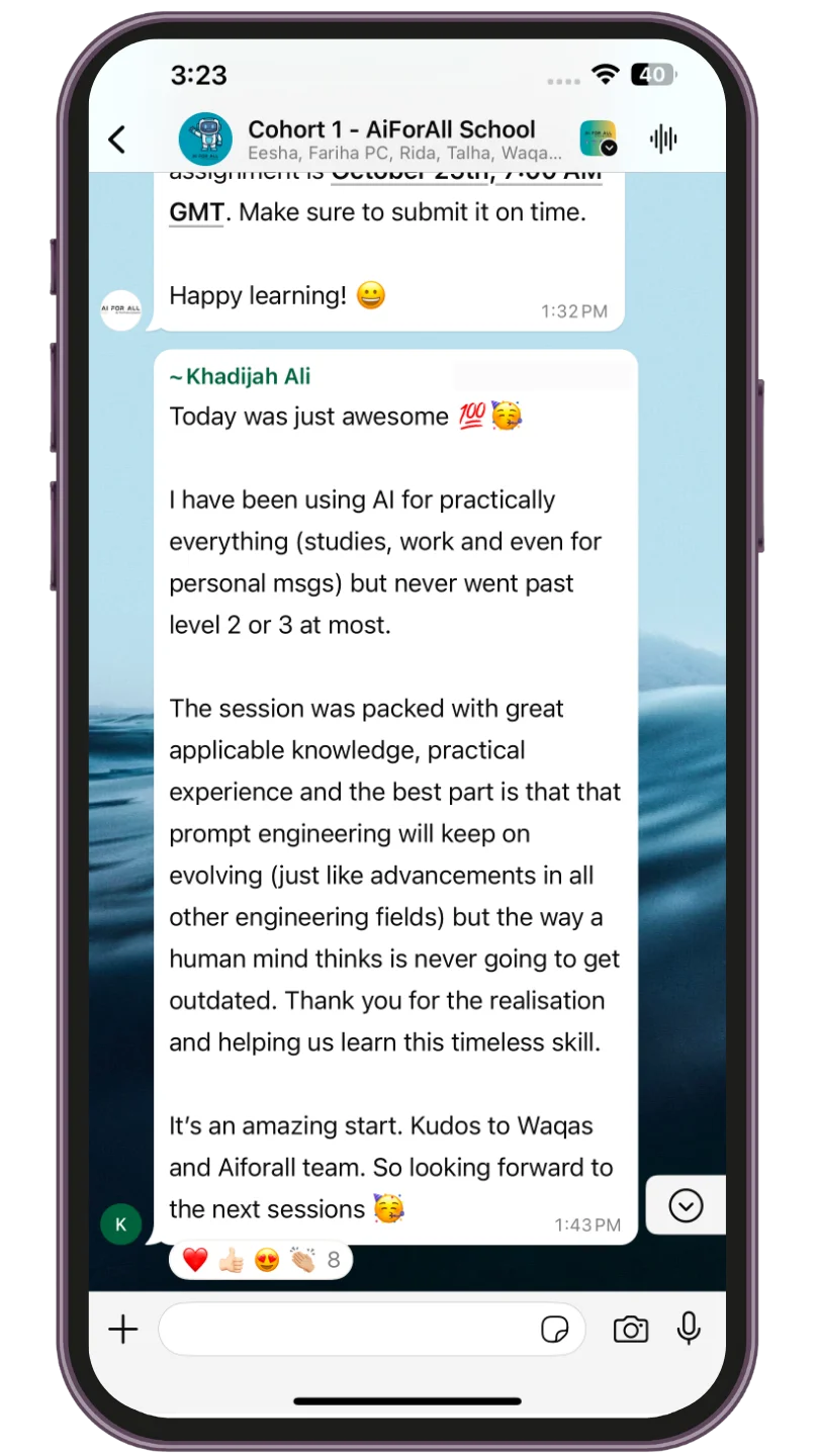 Khadijah-Testimonial